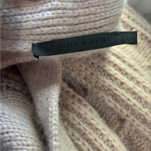 🌸🍂JENNI KAYNE Cable Cocoon Cardigan in Blush/Pink - Picture 9 of 10